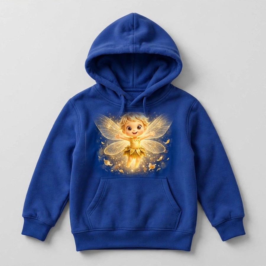 Royal blue solo Glimmer hoodie