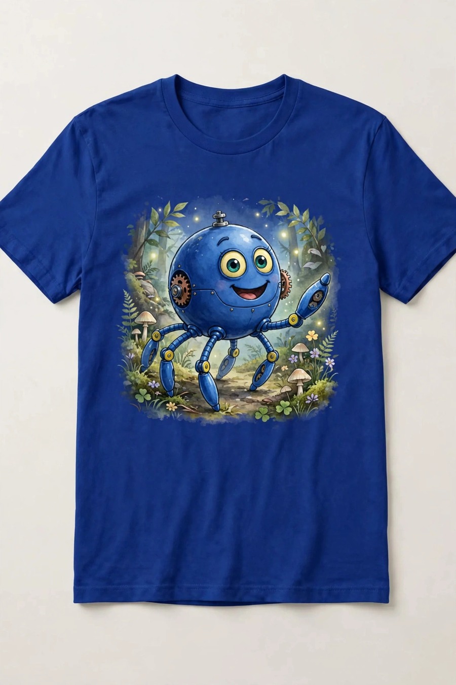 Royal blue solo Zip shirt